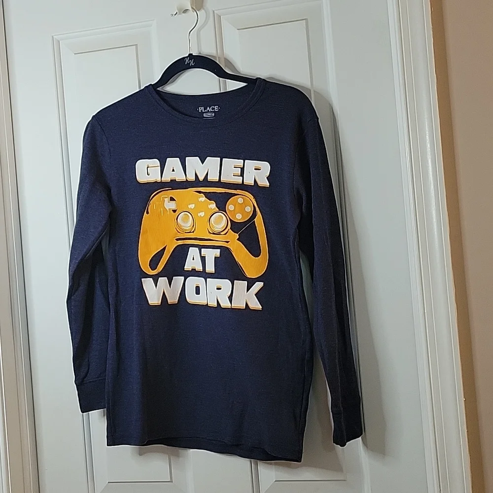 Childrens Place navy gamer at work thermal xxl/16